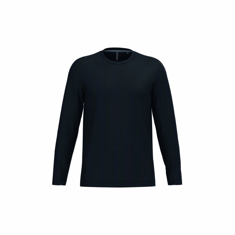 Tee-shirt manches longues homme | Coton peigné et personnalisable