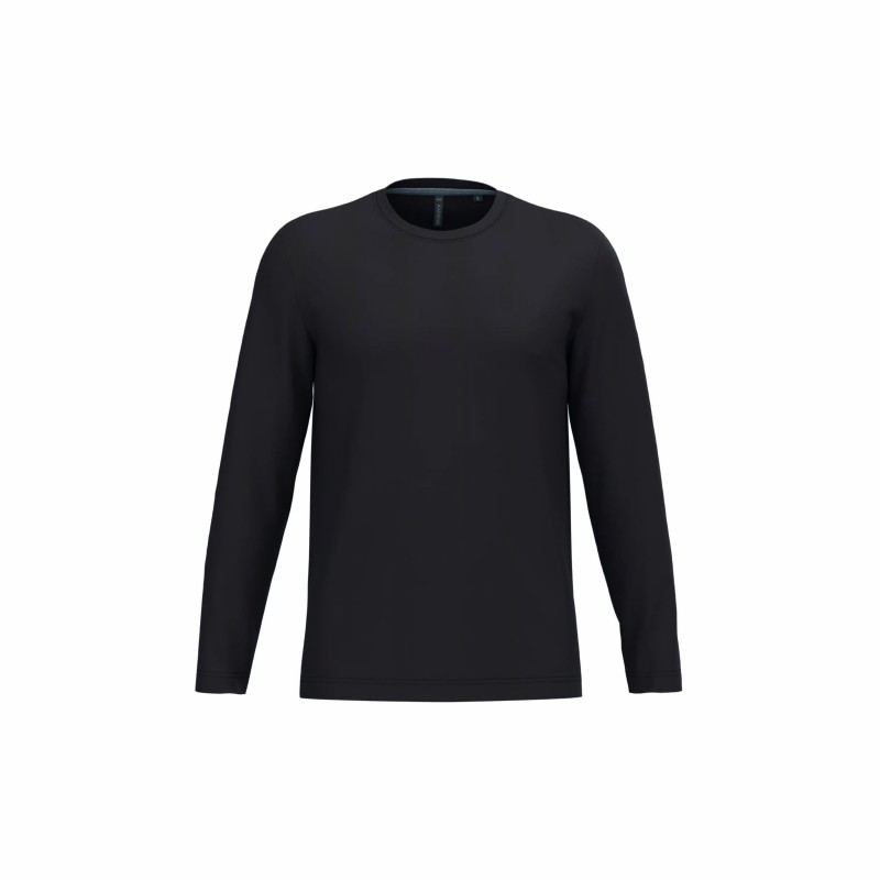 Tee-shirt manches longues homme | Coton peigné et personnalisable