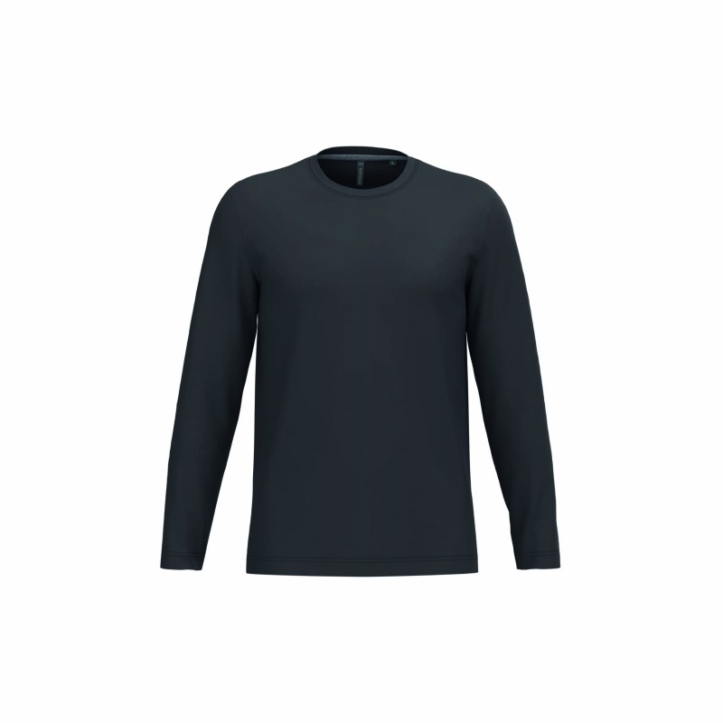 Tee-shirt manches longues homme | Coton peigné et personnalisable