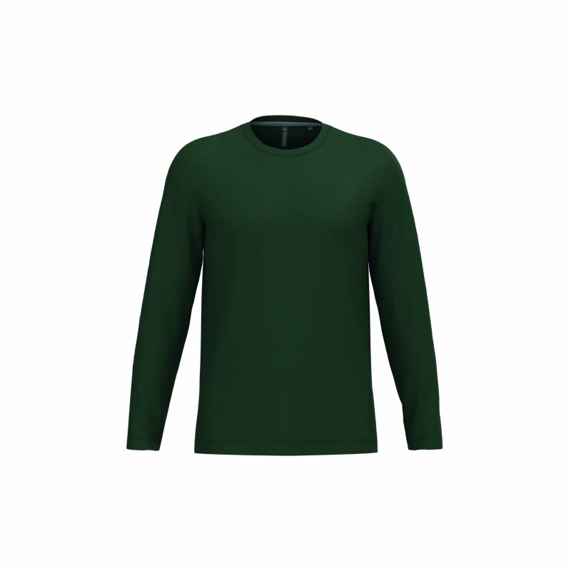 Tee-shirt manches longues homme | Coton peigné et personnalisable