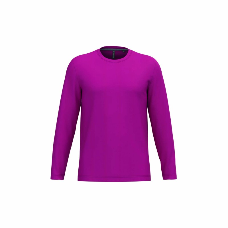 Tee-shirt manches longues homme | Coton peigné et personnalisable