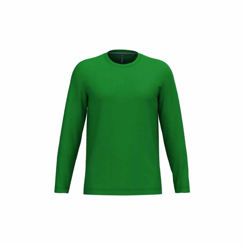 Tee-shirt manches longues homme | Coton peigné et personnalisable