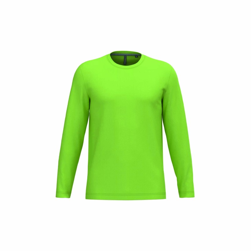 Tee-shirt manches longues homme | Coton peigné et personnalisable