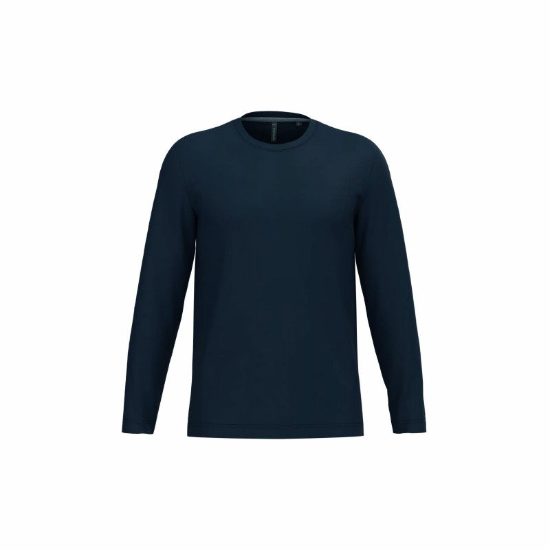 Tee-shirt manches longues homme | Coton peigné et personnalisable