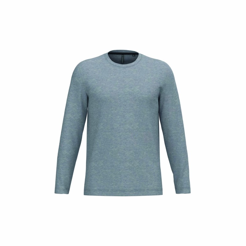 Tee-shirt manches longues homme | Coton peigné et personnalisable