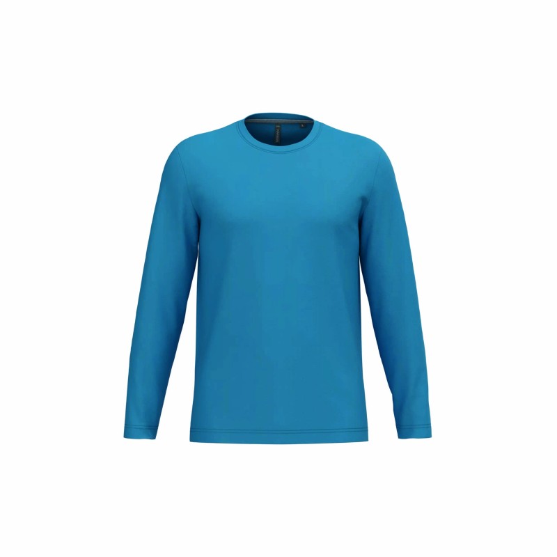 Tee-shirt manches longues homme | Coton peigné et personnalisable