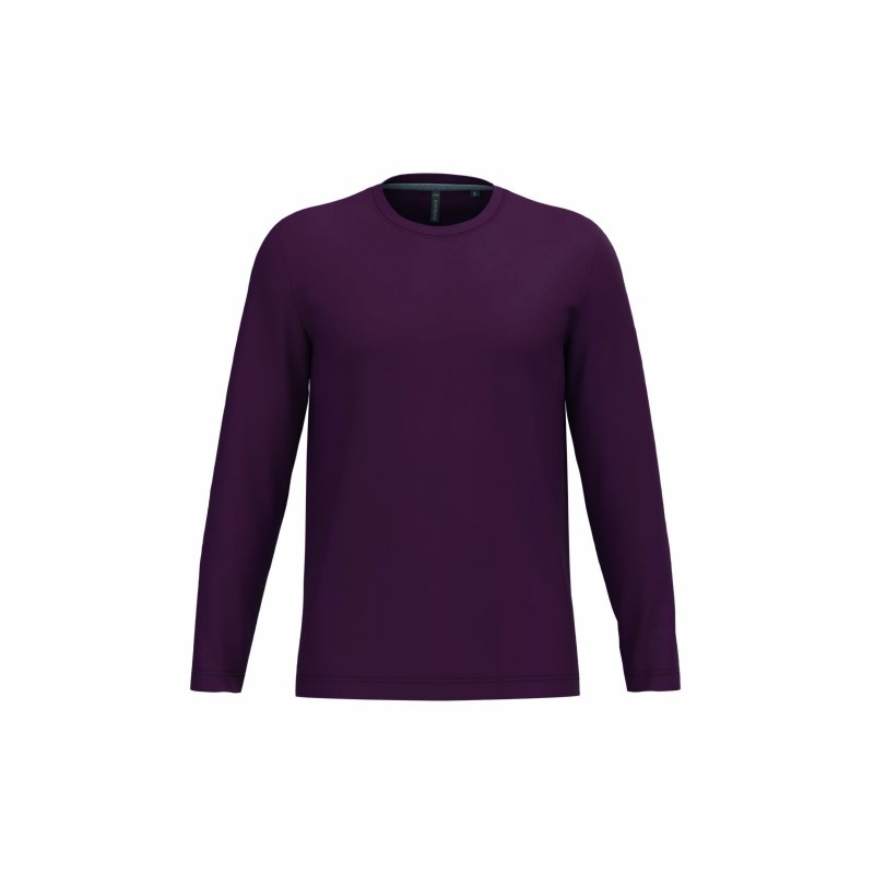 Tee-shirt manches longues homme | Coton peigné et personnalisable