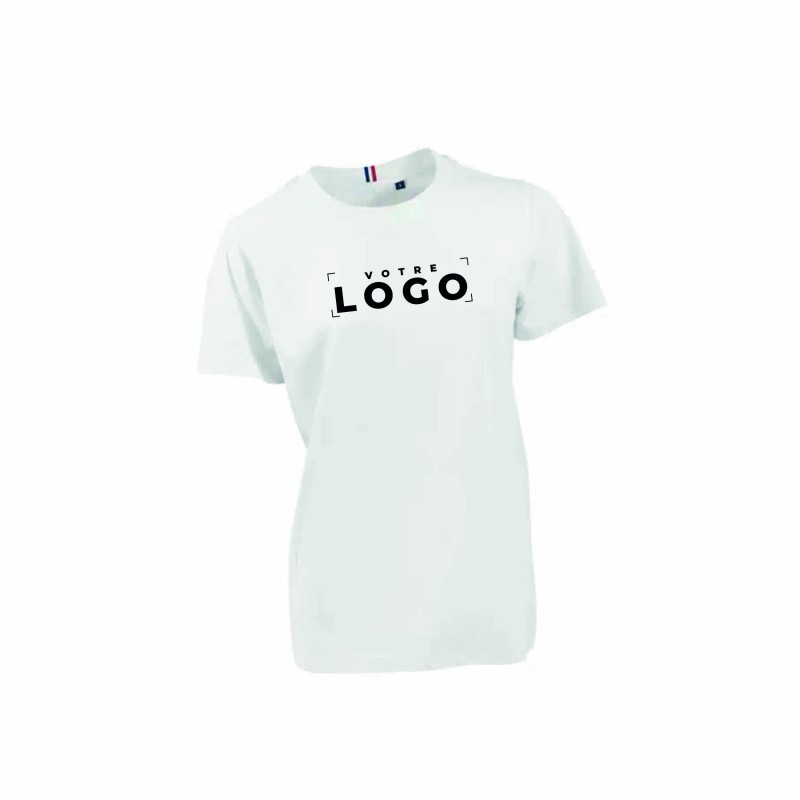 Tee-shirt col rond femme bio | Made in France et personnalisable