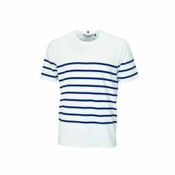 Marinière en coton bio Made in France | Textile personnalisé