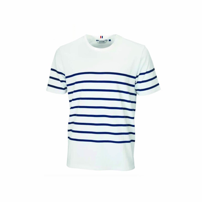 Marinière en coton bio Made in France | Textile personnalisé