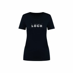 Tee-shirt Supima® femme col rond | Textile premium personnalisable