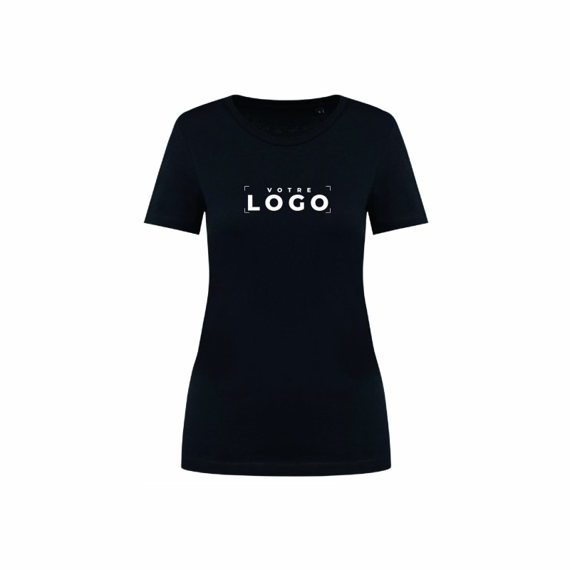 Tee-shirt Supima® femme col rond | Textile premium personnalisable