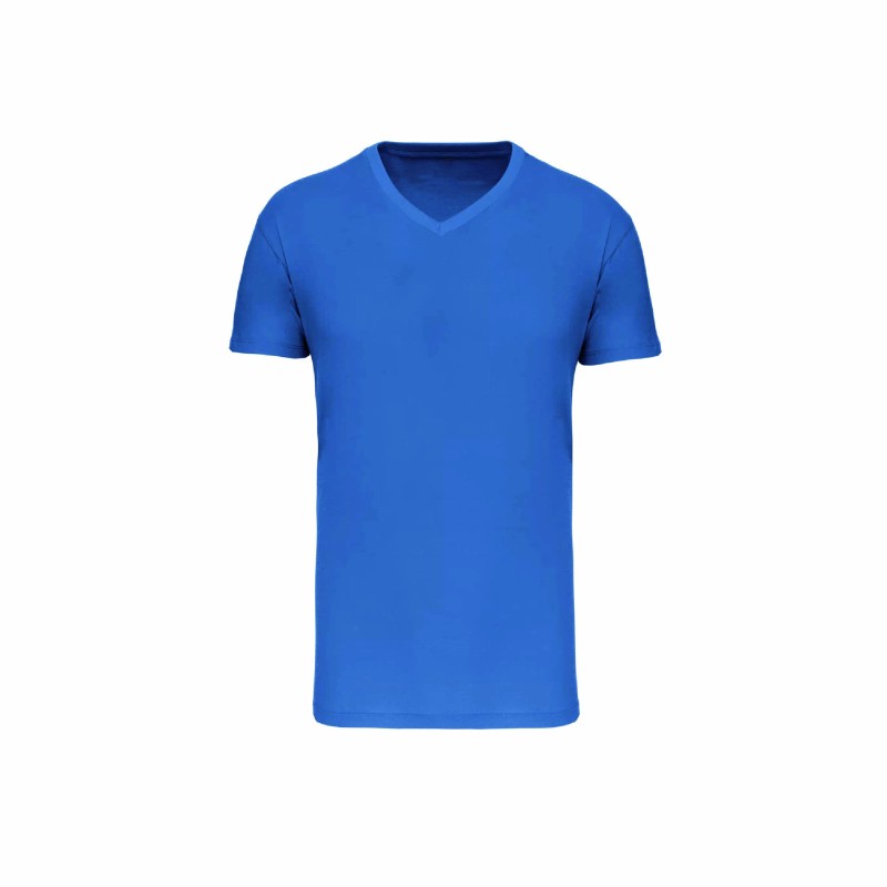 Tee-shirt col V bio homme | Textile personnalisé entreprise