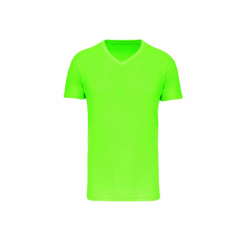 Tee-shirt col V bio homme | Textile personnalisé entreprise