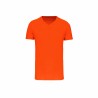 Tee-shirt col V bio homme | Textile personnalisé entreprise