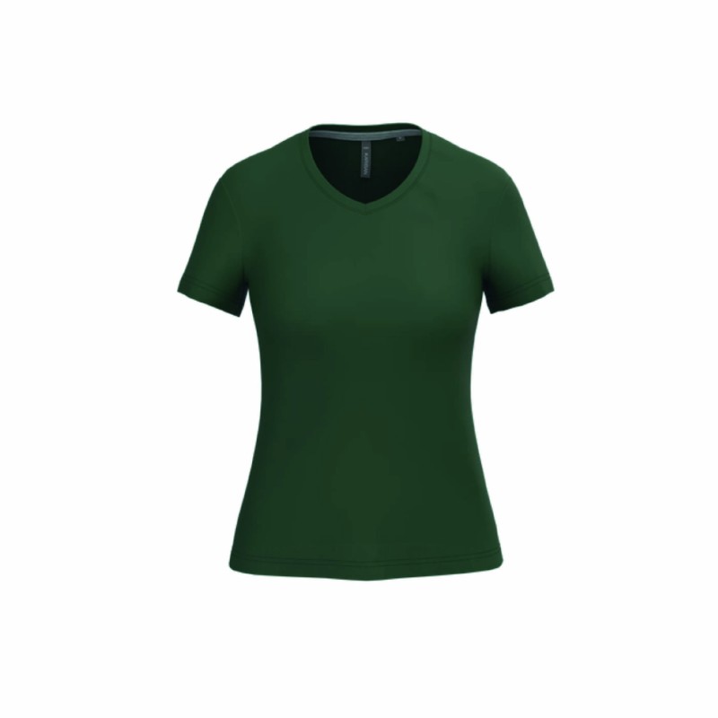 Tee-shirt col V femme personnalisable | Textile corporate 22 coloris