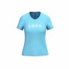 Tee-shirt col V femme personnalisable | Textile corporate 22 coloris