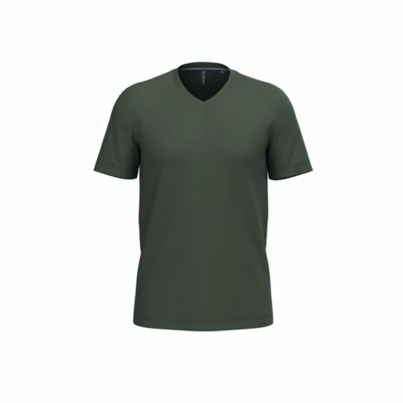 Tee-shirt col V homme personnalisable | Textile corporate 22 coloris