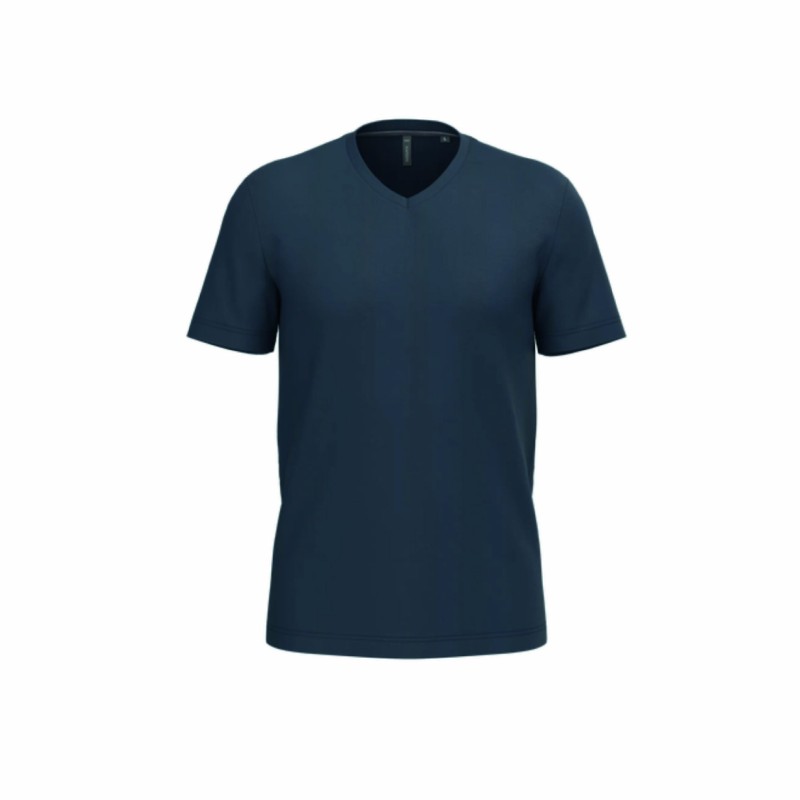 Tee-shirt col V homme personnalisable | Textile corporate 22 coloris