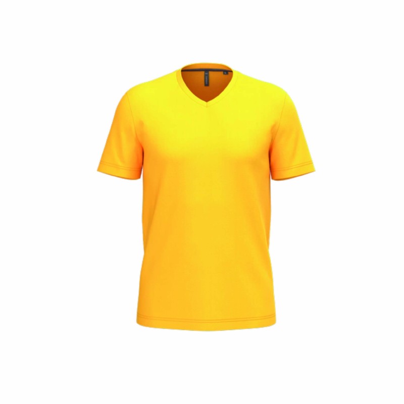 Tee-shirt col V homme personnalisable | Textile corporate 22 coloris