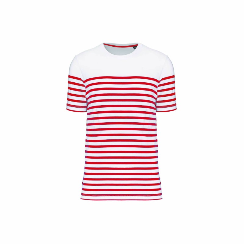 Tee-shirt marin homme en coton biologique | Textile personnalisé