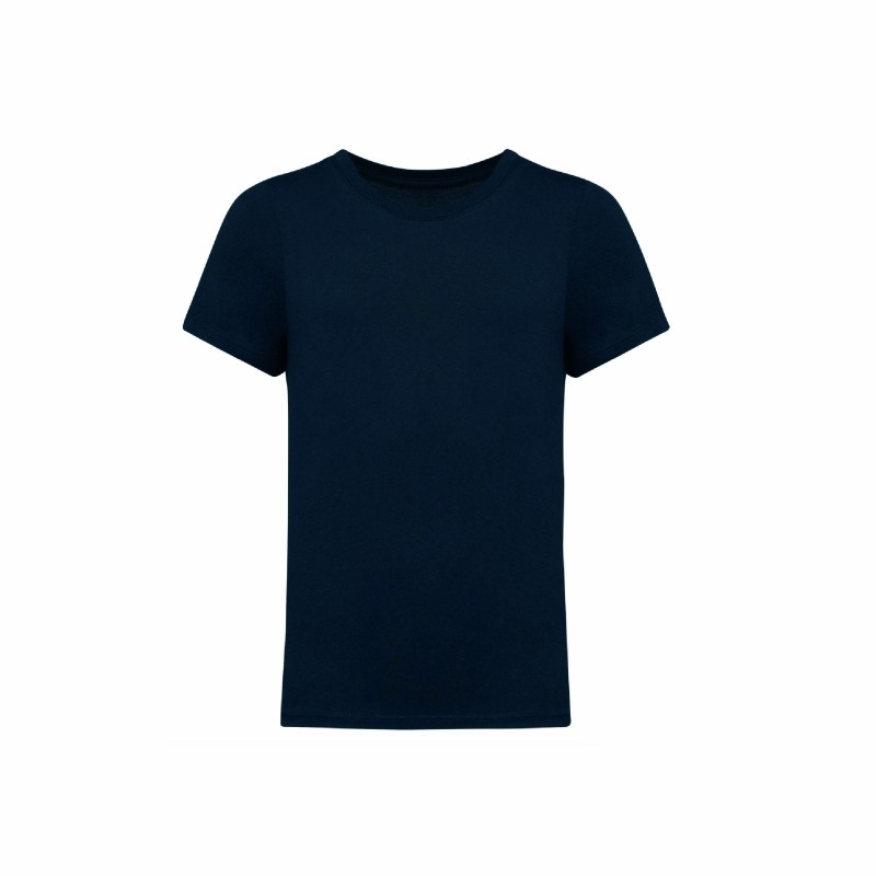 Tee-shirt col rond enfant en coton peigné | Textile personnalisé