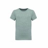 Tee-shirt col rond enfant en coton peigné | Textile personnalisé