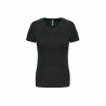 Tee-shirt manches courtes de sport femme en polyester