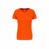 Tee-shirt manches courtes de sport femme en polyester