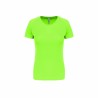 Tee-shirt manches courtes de sport femme en polyester