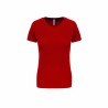 Tee-shirt manches courtes de sport femme en polyester