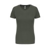 Tee-shirt manches courtes de sport femme en polyester