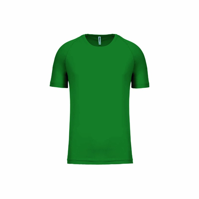 Tee-shirt manches courtes de sport homme en polyester