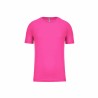Tee-shirt manches courtes de sport homme en polyester