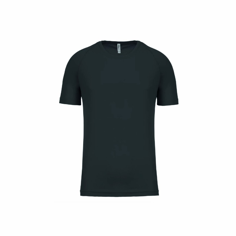 Tee-shirt manches courtes de sport homme en polyester
