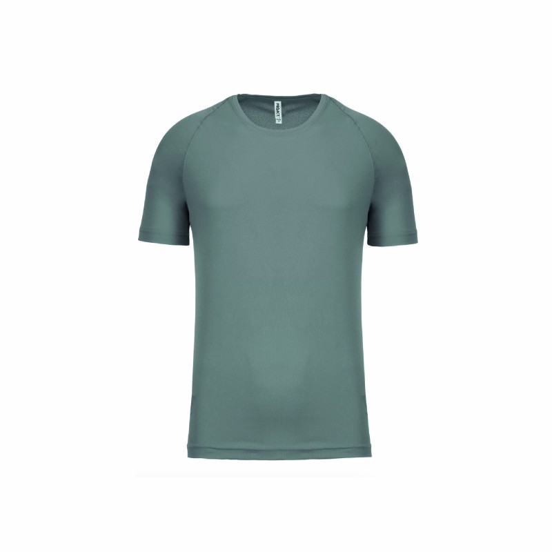 Tee-shirt manches courtes de sport homme en polyester