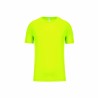 Tee-shirt manches courtes de sport homme en polyester