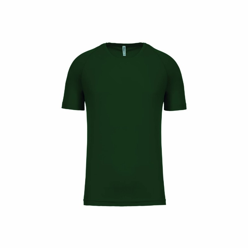 Tee-shirt manches courtes de sport homme en polyester