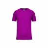 Tee-shirt manches courtes de sport homme en polyester