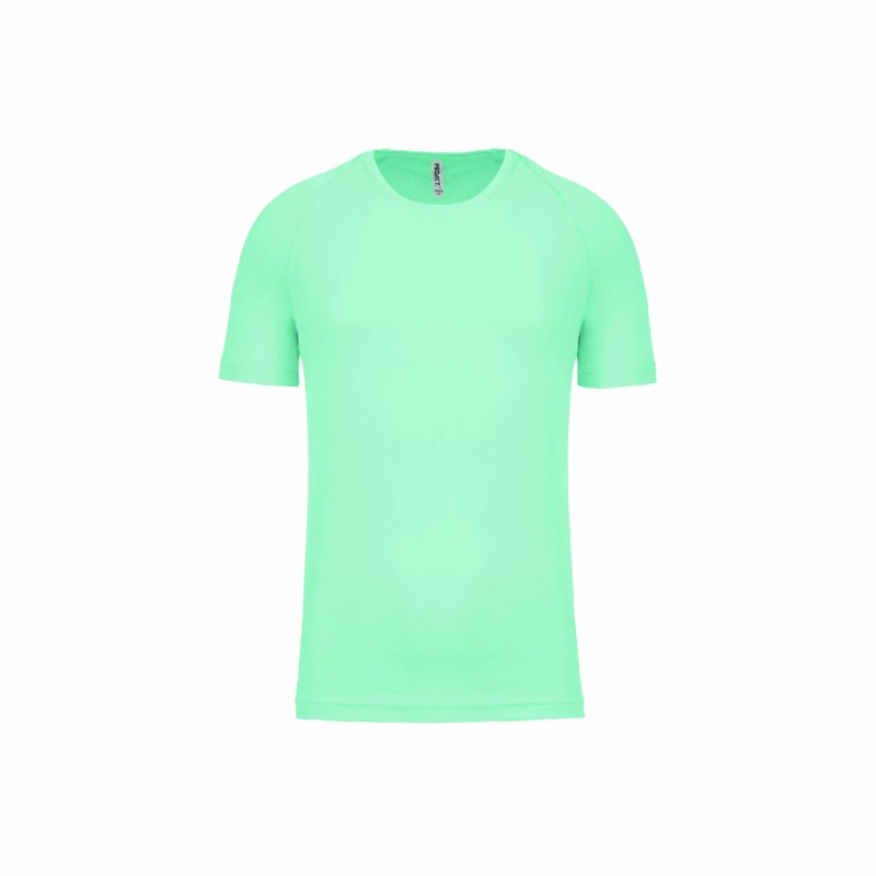 Tee-shirt manches courtes de sport homme en polyester