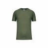 Tee-shirt manches courtes de sport homme en polyester