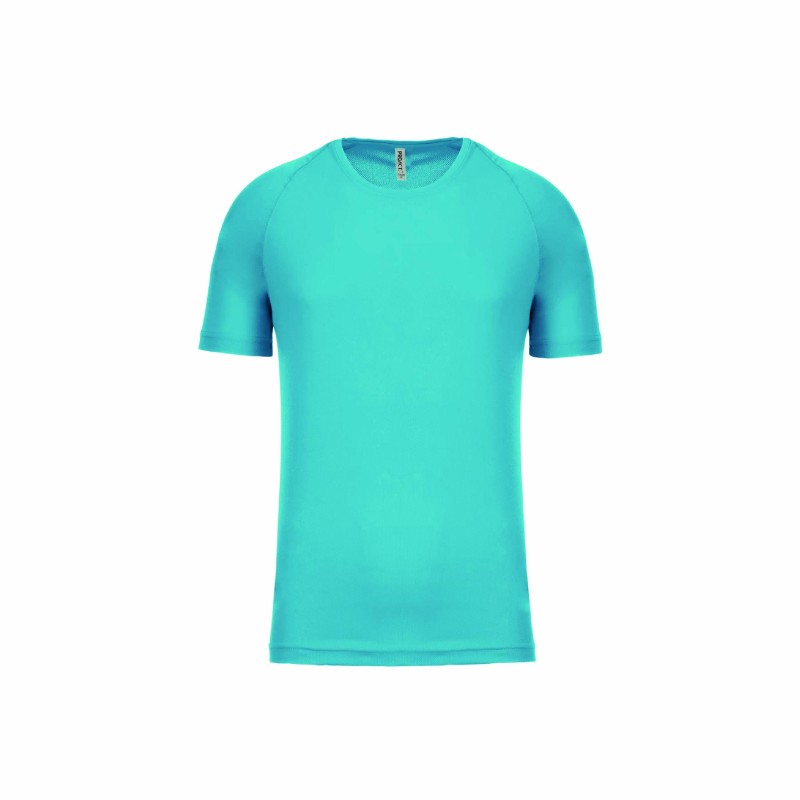 Tee-shirt manches courtes de sport homme en polyester