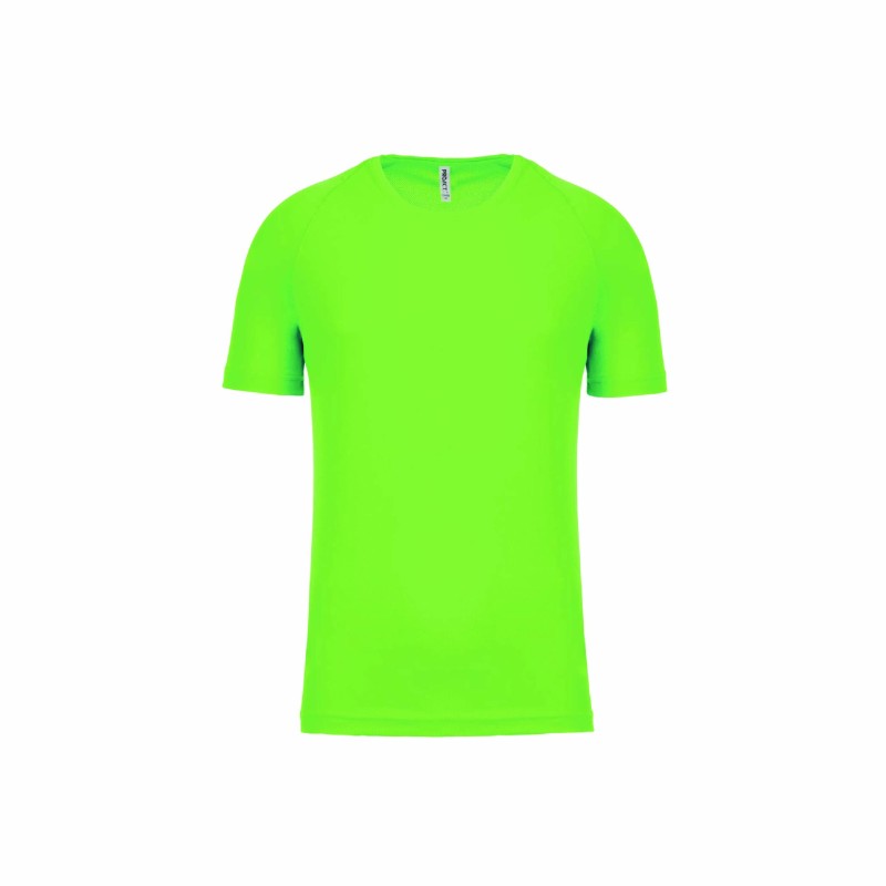 Tee-shirt manches courtes de sport homme en polyester