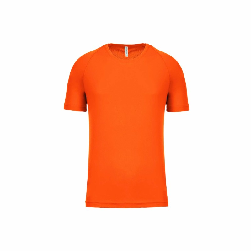 Tee-shirt manches courtes de sport homme en polyester
