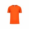 Tee-shirt manches courtes de sport homme en polyester