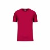 Tee-shirt manches courtes de sport homme en polyester
