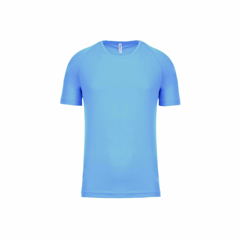 Tee-shirt manches courtes de sport homme en polyester