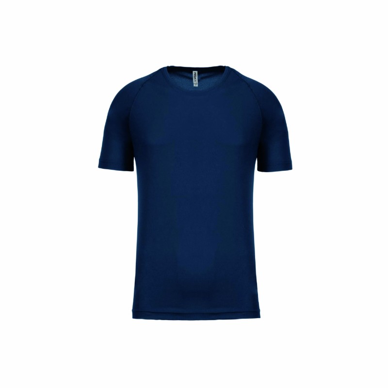Tee-shirt manches courtes de sport homme en polyester
