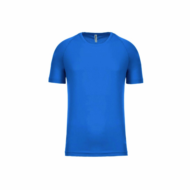 Tee-shirt manches courtes de sport homme en polyester