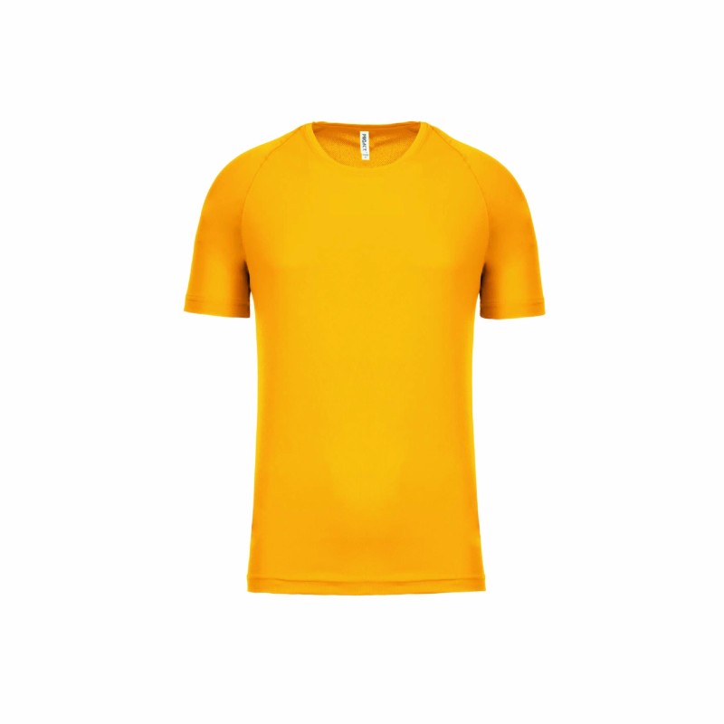Tee-shirt manches courtes de sport homme en polyester